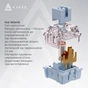 Клавіатура Ajazz AK680 V2 Ice Island Magnetic Switch USB UA Gray/Black (AK680-V2-I-GB) - зменшене зображення 9
