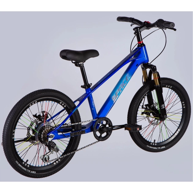 Велосипед Space 20" KID ALIOTH DD FR рама-11" MG 2025 синій (OPS-SK-20-018) - зображення 3