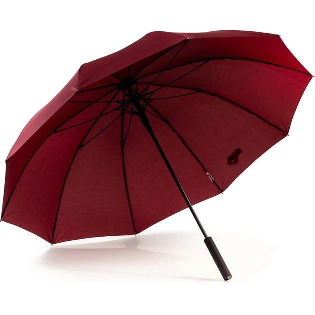 Зонт Krago тростина Soft Burgundy з ручкою із гумовим покриттям (umb-9-003) - изображение 1