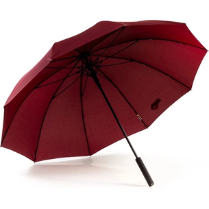 Парасоля Krago тростина Soft Burgundy з ручкою із гумовим покриттям (umb-9-003) зображення 1