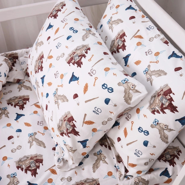 Постільна білизна MirSon 013 Harry Potter Фланель 2x143x210 Сімейний (2200009653636) - picture 7