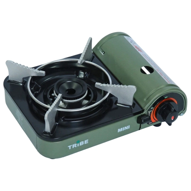 Портативна газова плитка Tribe Mini (T-HD-0010-olive) - зображення 1