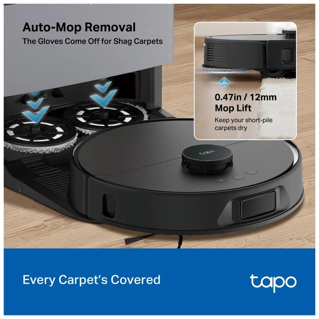 Пилосос TP-Link Tapo RV50 Pro Omni - зображення 10