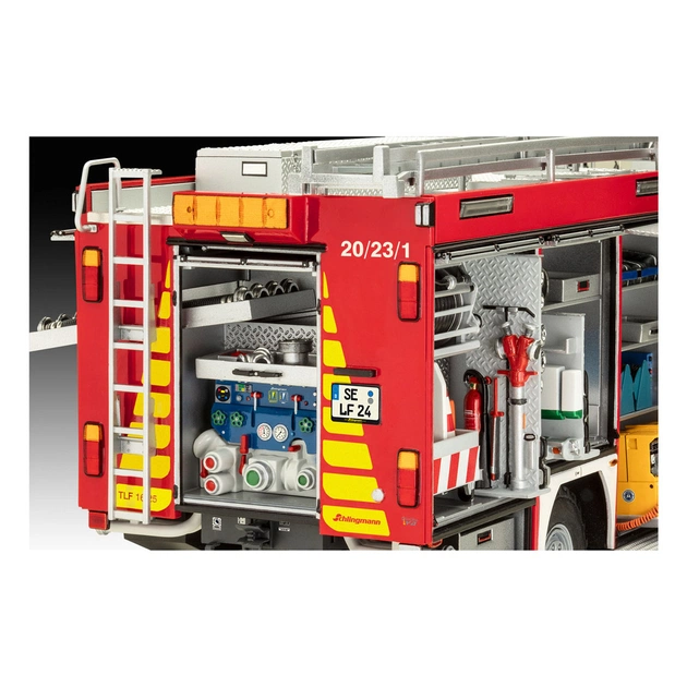 Збірна модель Revell Пожежна машина цистерна TLF 16/25 рівень 5 масштаб 1:24 (RVL-07586) - picture 6