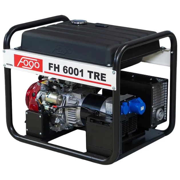 Генератор Fogo FH6001TRE 5,6kW, двиг.Honda GX 390, бак-45л, ел. стартер (FH 6001 TRE) - зображення 1