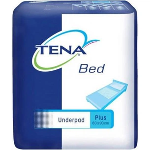 Пелюшки для малюків Tena Bed Plus 60х90 см 80 шт (7322540043815) зображення 1