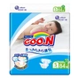 Підгузки GOO.N для дітей 4-8 кг розмір S на липучках 84 шт. (843153) - зменшене зображення 1
