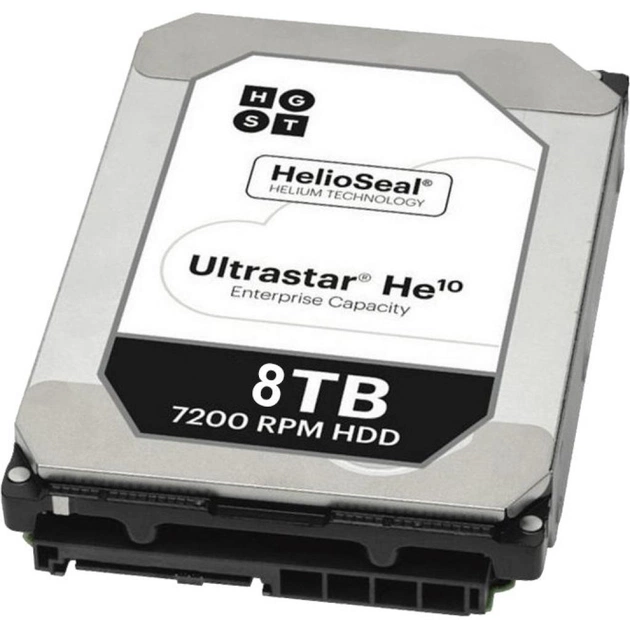 Жорсткий диск 3.5" 8TB WDC Hitachi HGST (0F27457 / HUH721008ALE604) - зображення 1