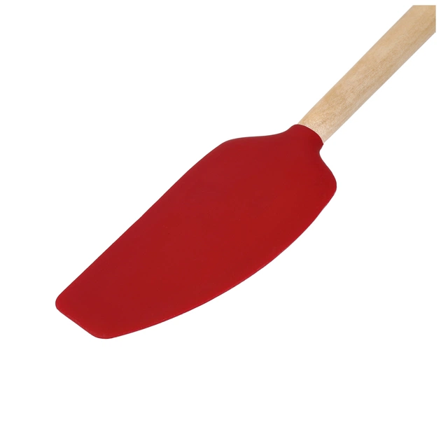 Лопатка кухонна KitchenAid Coreline для тіста, 35,3 см, береза, червоний (KQR732OHERE) - picture 2