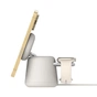 Зарядний пристрій Belkin 2in1 MagSafe iPhone/Watch/AirPods Sand Mass (WIZ020VFH37) - зменшене зображення 8