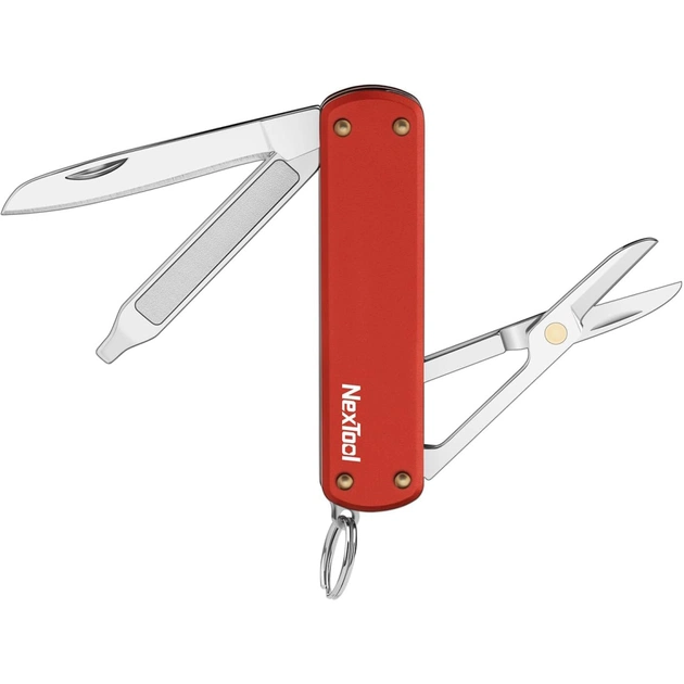 Мультитул NexTool Mini Pocket Knife червоний (NE0142) - зображення 1