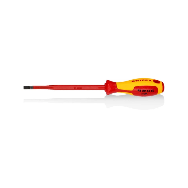 Викрутка KNIPEX для гвинтів з шліцьовими головками (98 20 65 SL) - зображення 1