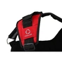 Шлея для собак Dog Extreme Police N5 з ліхтариком 85-115 см червона (07133) - зменшене зображення 2