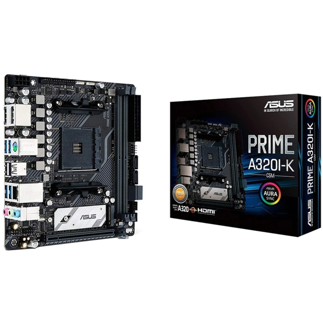 Материнська плата ASUS PRIME A320I-K - зображення 1