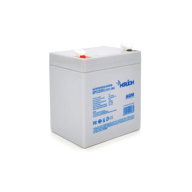 Батарея к ИБП Merlion 12V-5.5Ah (GP1255F2) - изображение 1
