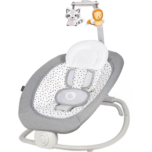 Крісло-гойдалка Lionelo Pascal Grey Dove (LO-PASCAL GREY DOVE) изображение 1