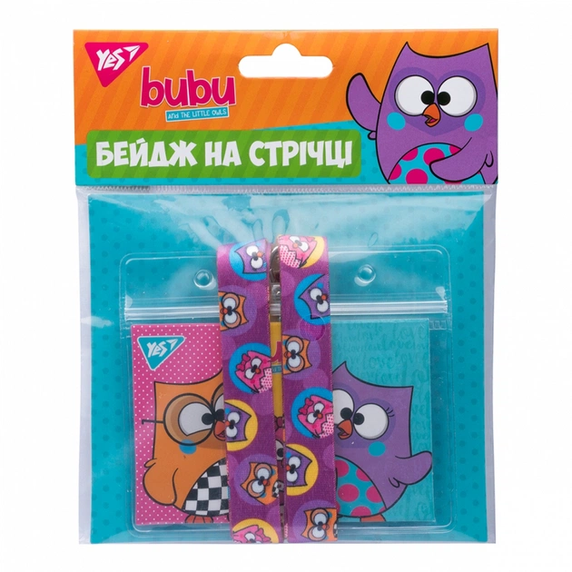 Бейдж Yes на стрічці "Bubu" (940231) - зображення 1