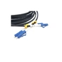 Оптический патчкорд LC/UPC-LC/UPC, Multimode (50/125, OM3), LSZH, Duplex, Black, 5m Eserver (ES-LC-LC/UPC-5-MM-D) - уменьшенное изображение 4