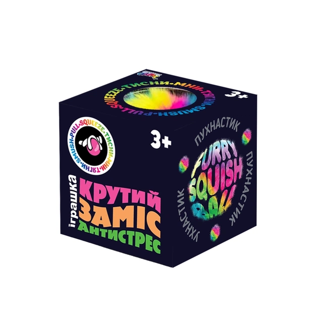 Антистрес Monster Gum Крутий заміс - Пухнастик 6 см (38582) - picture 2