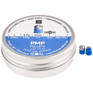 Пульки Coal PMP 4,5 мм 0.41 г 250шт/уп (250PMP45) зображення 1