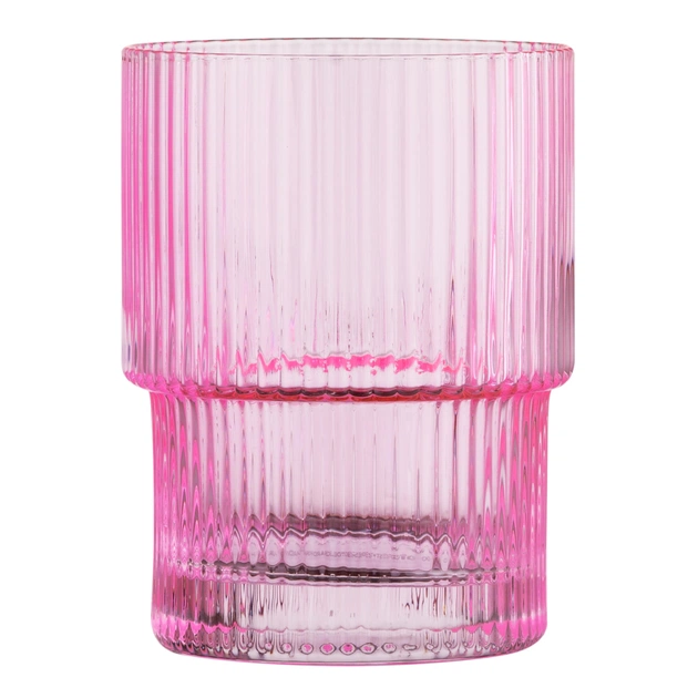 Набір склянок Ardesto 200мл, 2шт, скло, рожевий (AR2620SPN) - picture 2