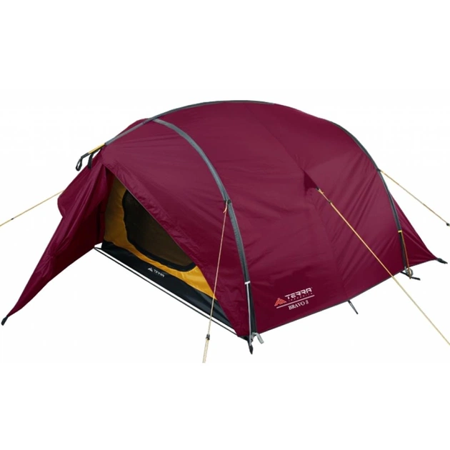 Намет Terra Incognita Bravo 3 Alu Red (4823081505952) - изображение 1