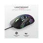 Мишка Trust GXT 960 Graphin Ultra-lightweight RGB USB Black (23758) - зменшене зображення 9