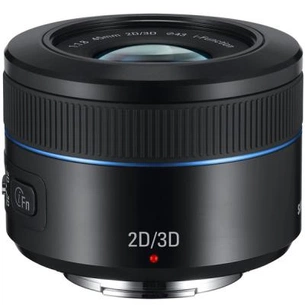 Об'єктив Samsung EX-S45ADB 45 mm f/1.8 [T6] 2D/3D зображення 1