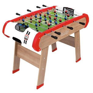 Настільний футбол Smoby Дерев'яний багатофункціональний стіл Павер Плей 4 в 1 (7600640002) зображення 1