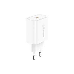 Зарядний пристрій BOROFONE BA57A USB-C PD20W white (6931474745538) зображення 1