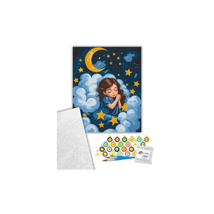 Картина по номерам ArtCraft Спляче янголятко 40х50 см (15589-AC) зображення 1