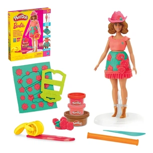 Набор для творчества Hasbro Play-Doh Barbie Квітковий візерунок та бахрома (G1360) изображение 1