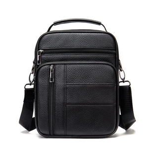 Сумка Vintage Шкіряна Чорна (20347) зображення 1