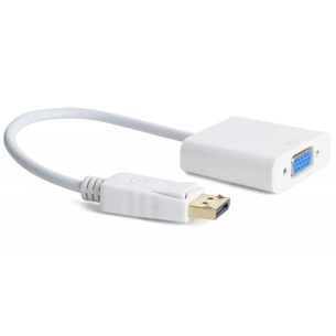 Перехідник DisplayPort to VGA Cablexpert (A-DPM-VGAF-02-W) зображення 1