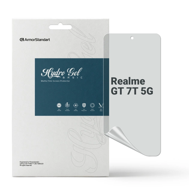 Пленка защитная Armorstandart Matte Realme GT 7T 5G (ARM83944) - изображение 1