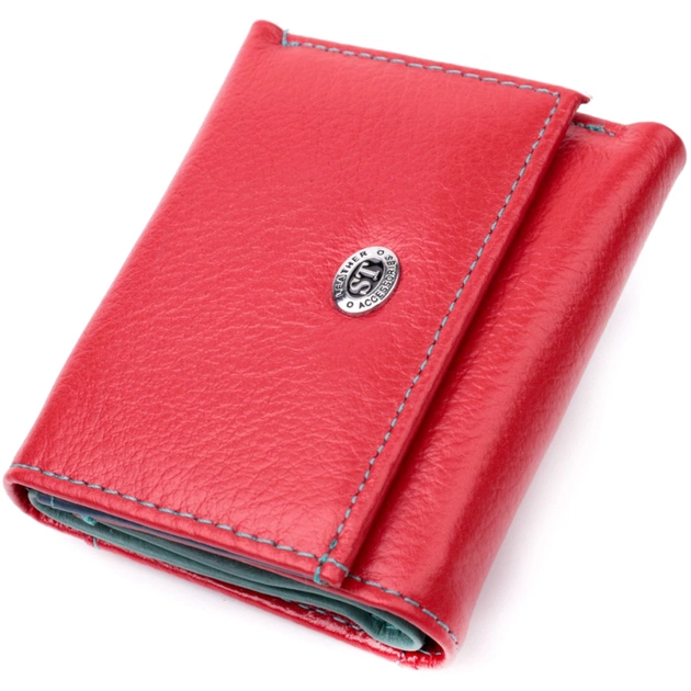 Кошелек ST Leather Из натуральной кожи Красный (19502) - изображение 1