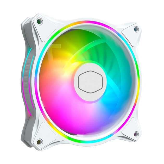 Кулер до корпусу CoolerMaster MasterFan MF120 Halo 3in1 White Edition (MFL-B2DW-183PA-R1) - зображення 1