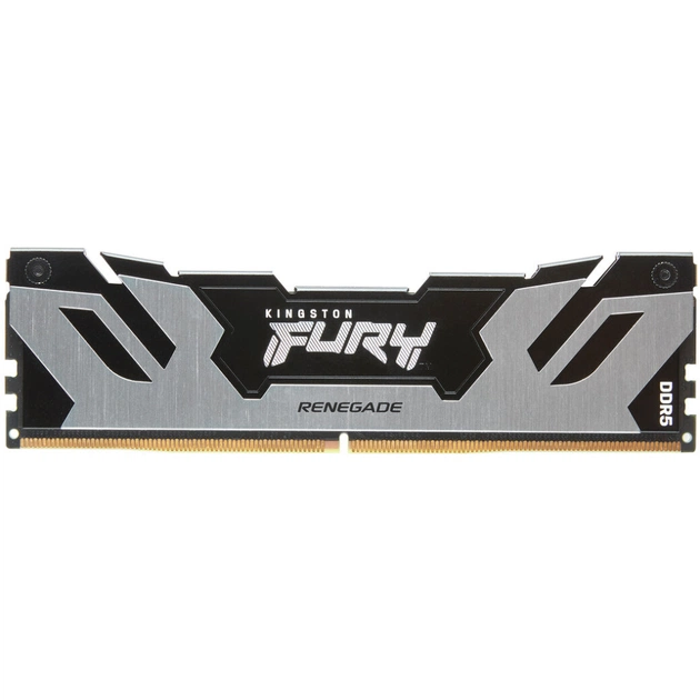 Модуль пам'яті для комп'ютера DDR5 24GB 6400 MHz Renegade Silver XMP Kingston Fury (ex.HyperX) (KF564C32RS-24) - изображение 1