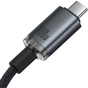 Дата кабель USB-C to USB-C 1.5m 100W USB3.2 20Gb black Baseus (P10318204111-00) - уменьшенное изображение 4