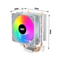Кулер до процесора DARKFLASH ICE200 PRO - зменшене зображення 10