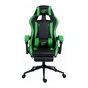 Крісло ігрове GT Racer X-2323 Black/Green - зменшене зображення 2