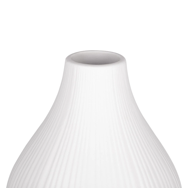 Ваза Ardesto Lucca, 13х15.5см, порцеляна, білий (AR3802W) - picture 3
