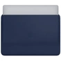 Чохол до ноутбука Apple 16" MacBook Pro, Leather Sleeve, Midnight Blue (MWVC2ZM/A) - зменшене зображення 3