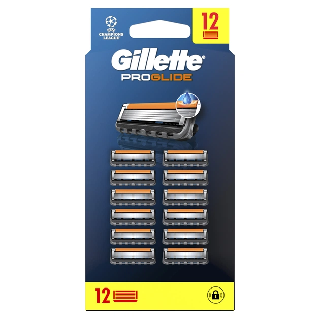 Змінні касети Gillette Fusion ProGlide 12 шт. (7702018440894/8006530028882) - picture 2