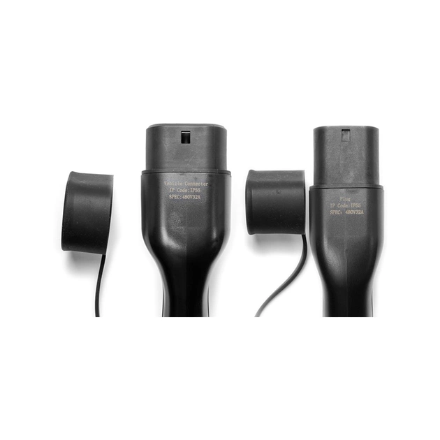 Зарядний кабель для електромобіля HiSmart Type 2, 32A, 22кВт, 3 фазный, 5м (EV200023) - picture 3