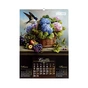 Календар Buromax настінний А2 2027 рік, 1 пружина, Flowers and birds (BM.210650) - зменшене зображення 9