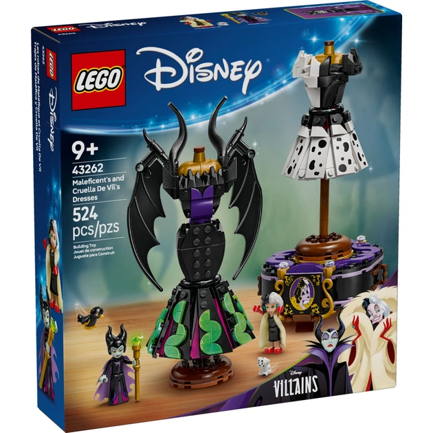 Конструктор LEGO Disney Classic Платья Малефисенты и Лютеллы де Виль (43262) - изображение 1