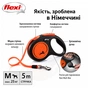 Поводок для собак Flexi New Neon стрічка M 5 м/ 25 кг помаранчевий (4000498031803) - уменьшенное изображение 4