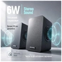 Акустическая система ColorWay BaseSound 2.0 USB Black (CW-SPU03BK) - уменьшенное изображение 5