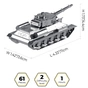 Конструктор Metal Time колекційна модель T-34/85 (MT071) - зменшене зображення 2